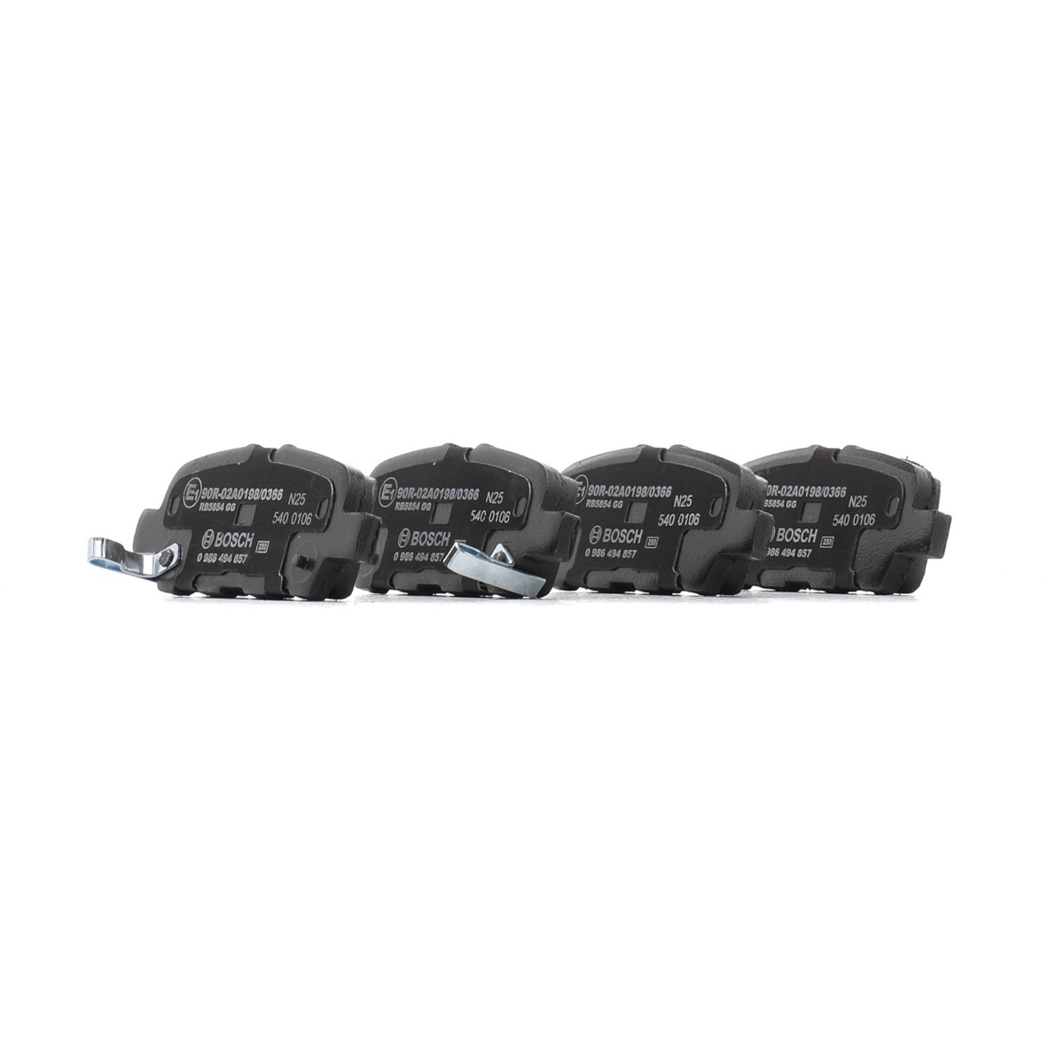 Bosch 0 986 494 857 Brake Pad Set