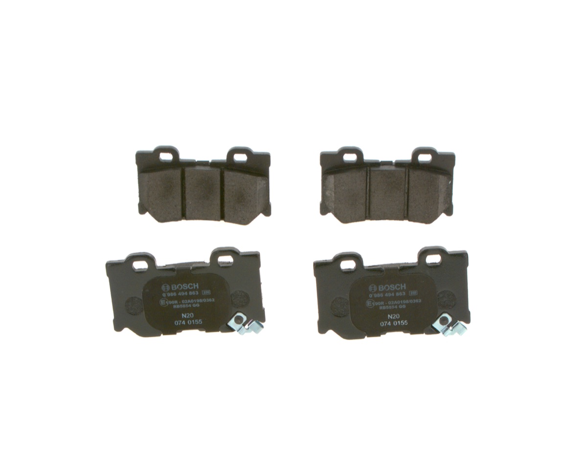 Bosch 0 986 494 863 Brake Pad Set