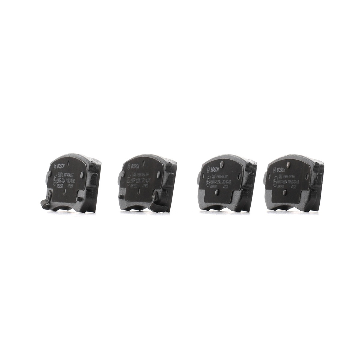 Bosch 0 986 494 887 Brake Pad Set