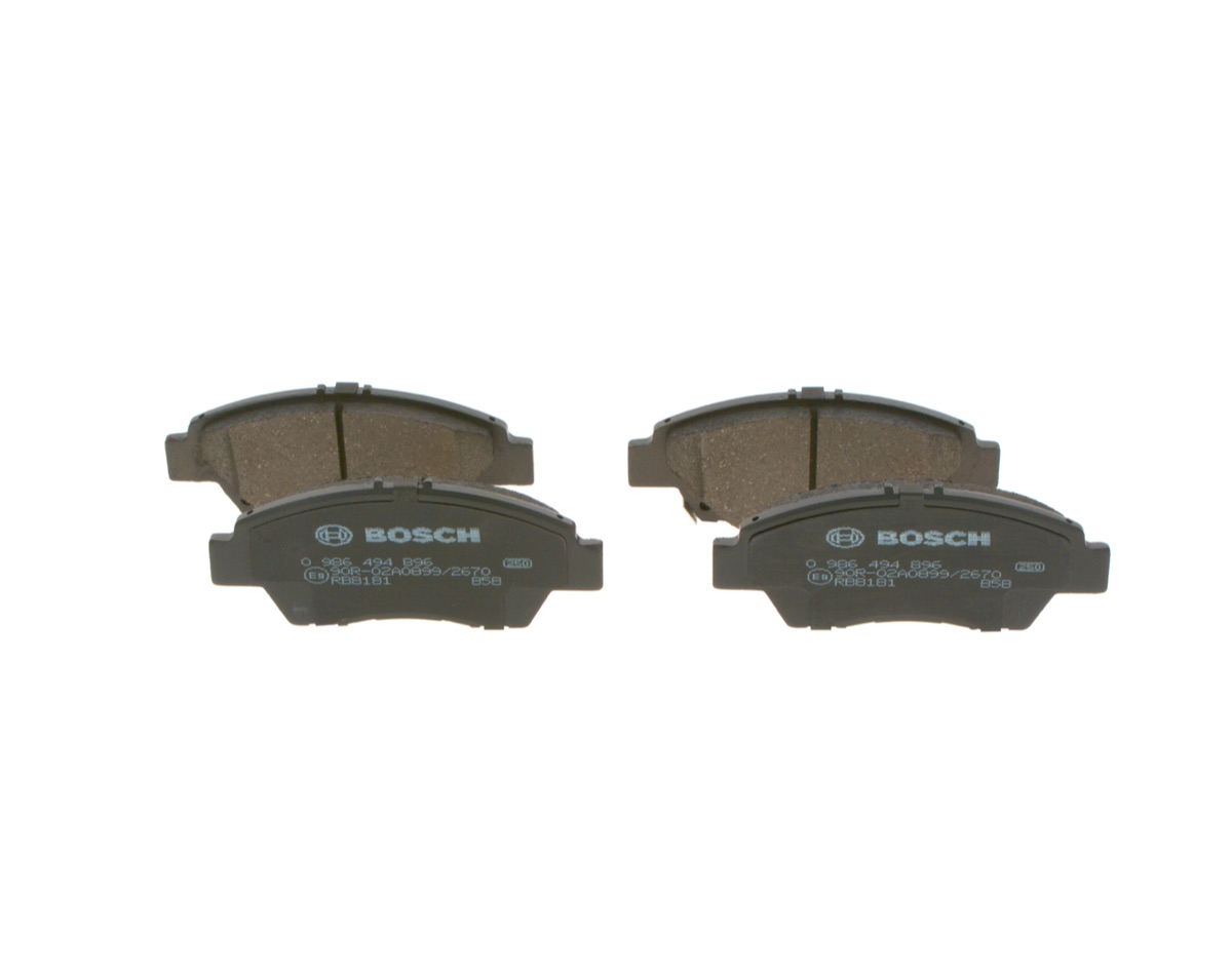 Bosch 0 986 494 896 Brake Pad Set