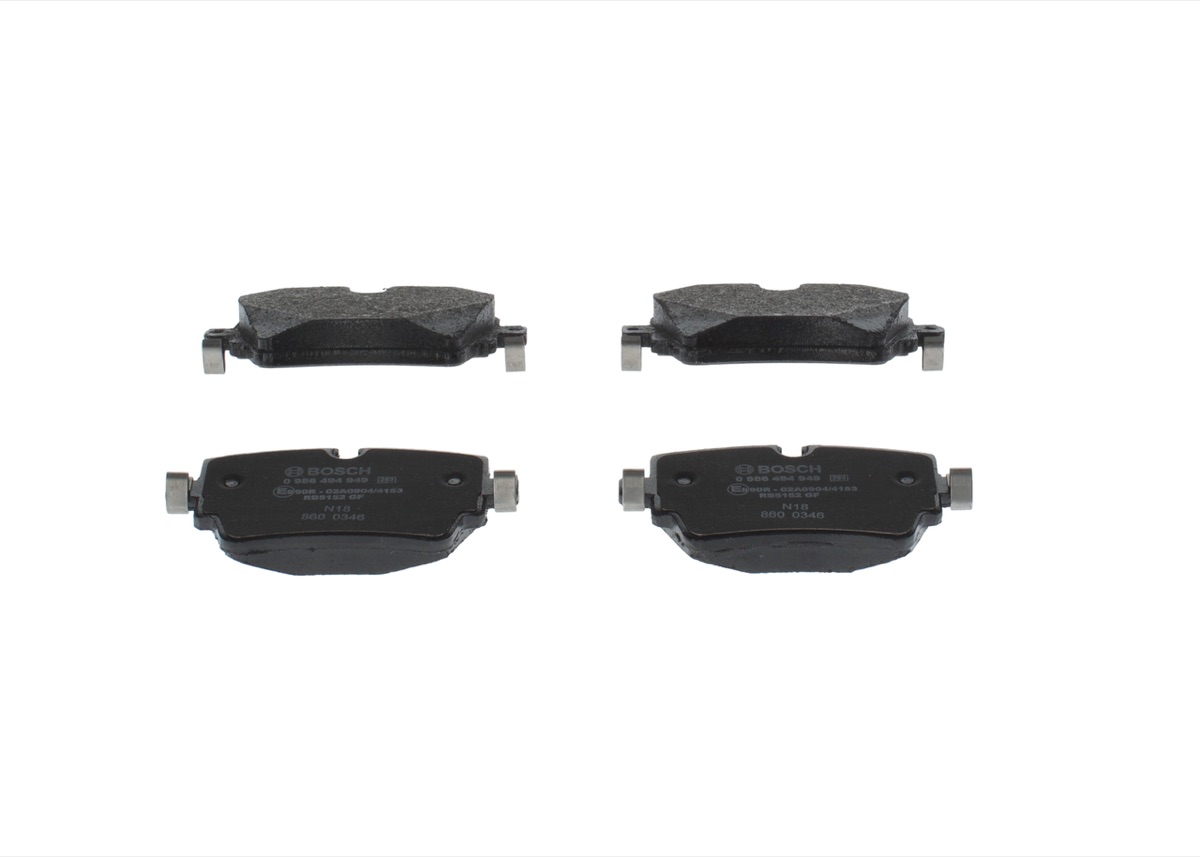 Bosch 0 986 494 949 Brake Pad Set