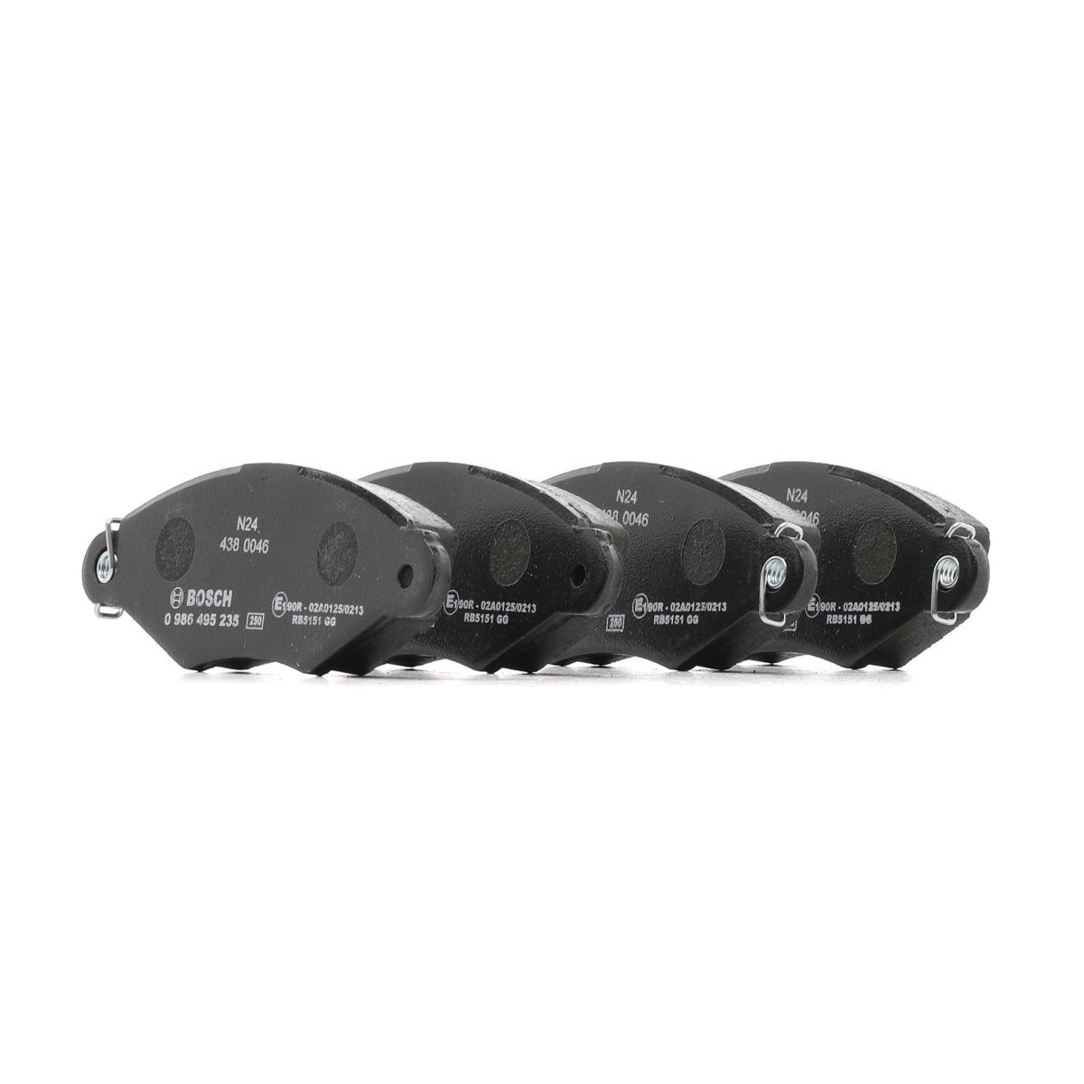 Bosch 0 986 495 235 Brake Pad Set