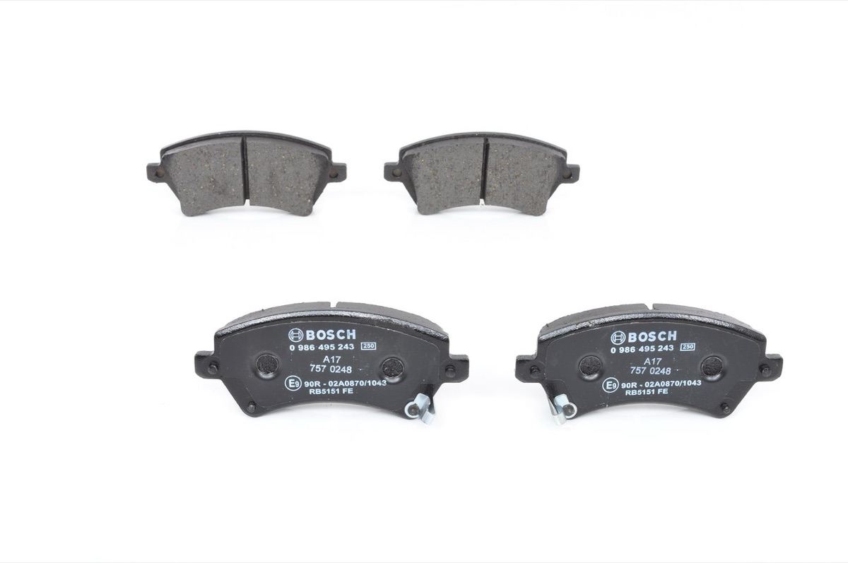 Bosch 0 986 495 243 Brake Pad Set