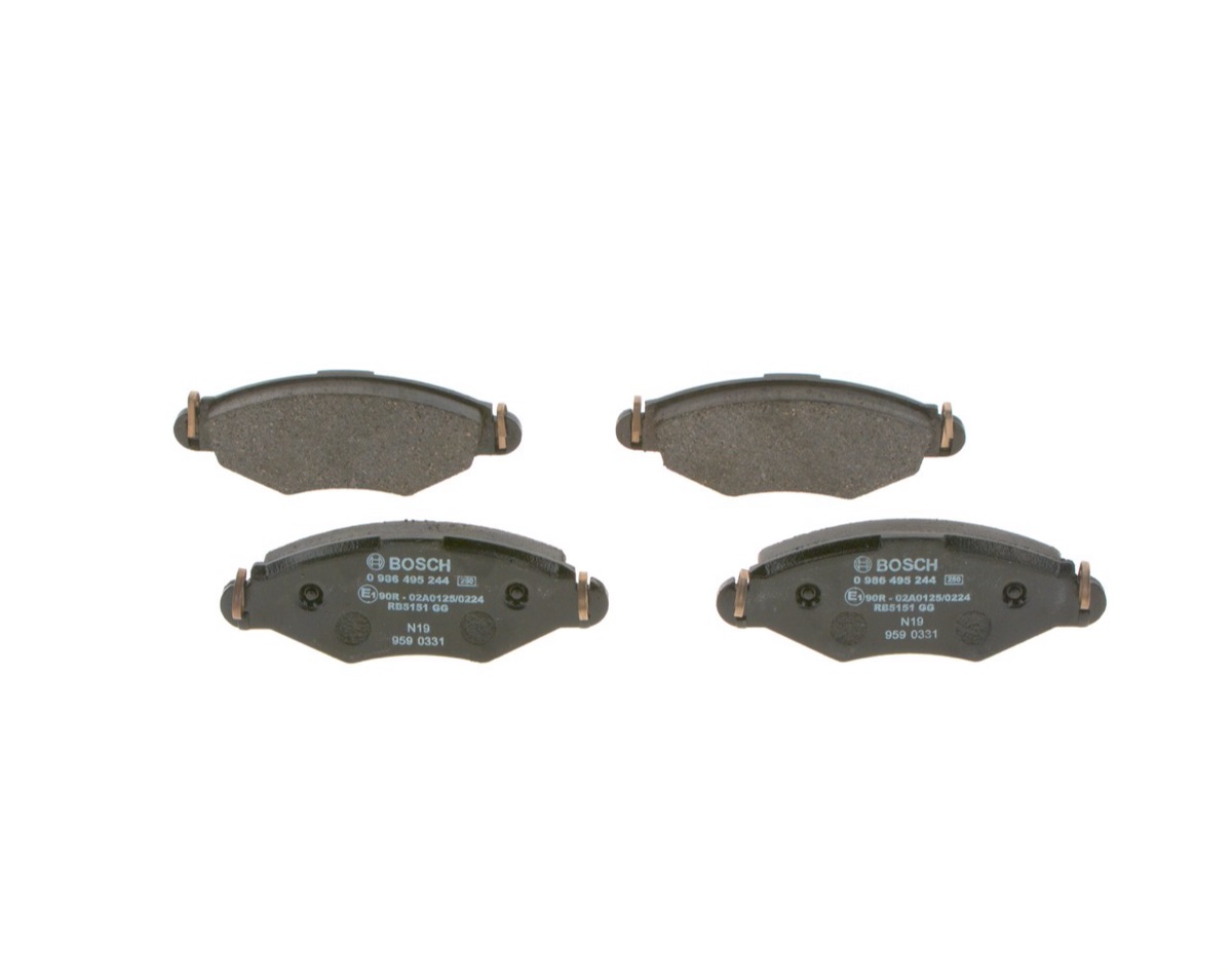 Bosch 0 986 495 244 Brake Pad Set