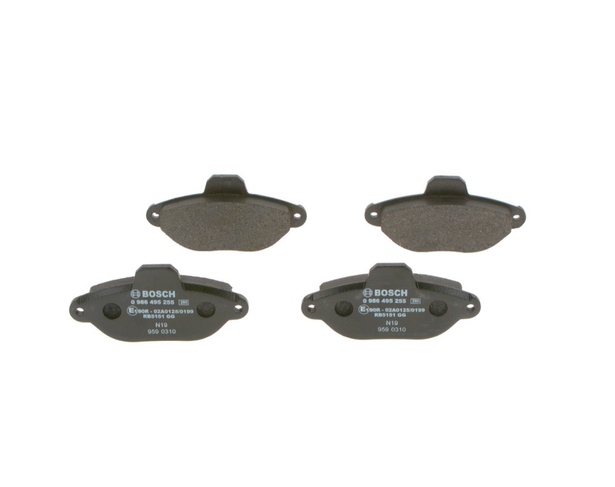 Bosch 0 986 495 255 Brake Pad Set