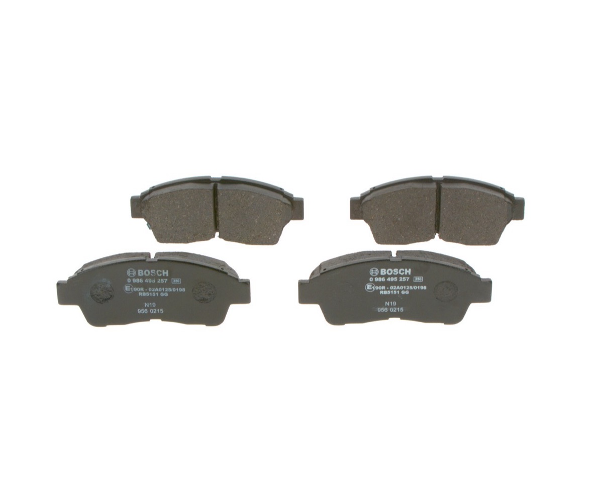 Bosch 0 986 495 257 Brake Pad Set