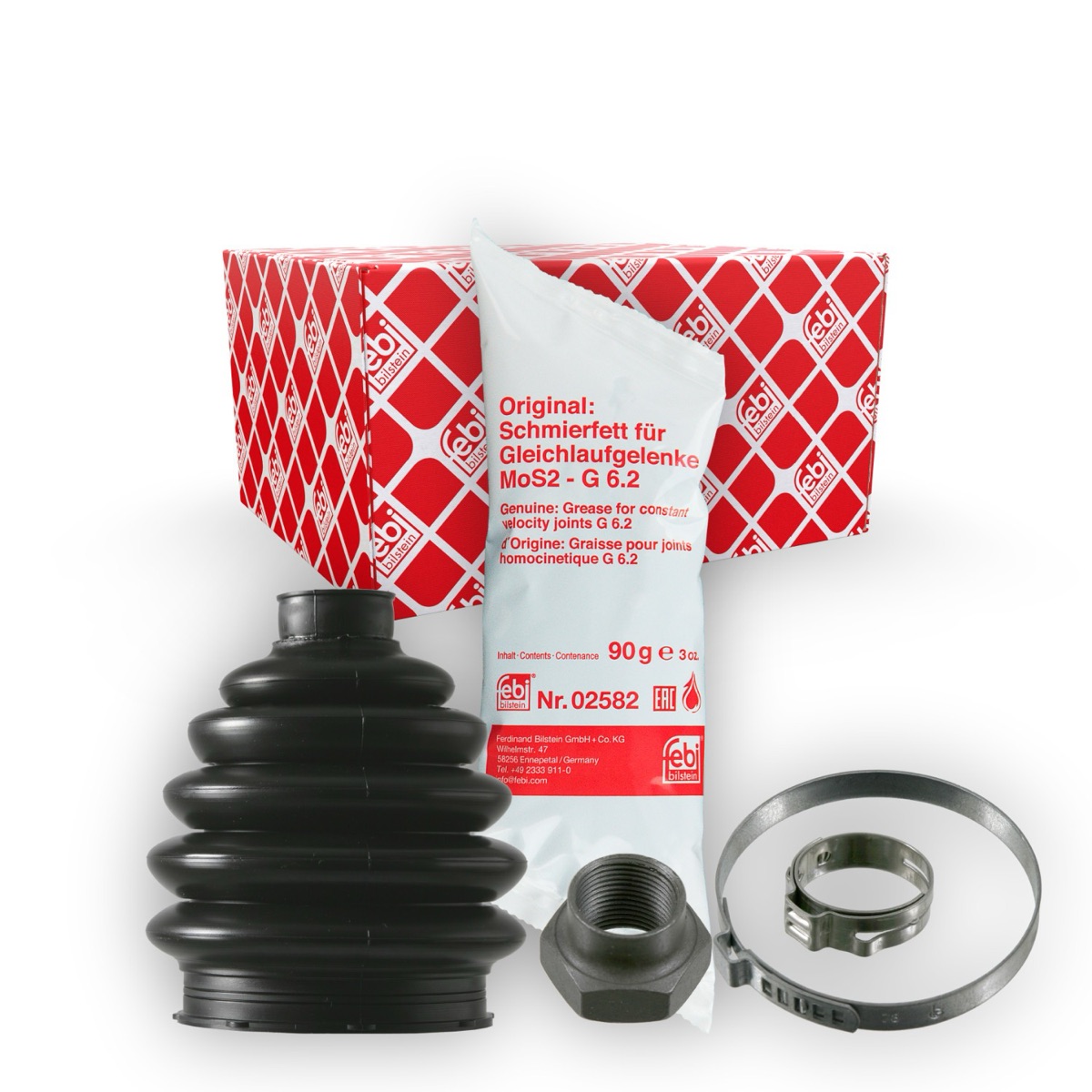 Febi Bilstein 01007 CV Boot Kit, Drive Shaft