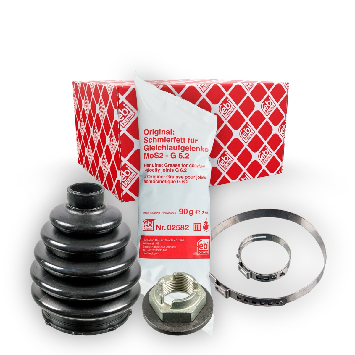 Febi Bilstein 01043 CV Boot Kit, Drive Shaft
