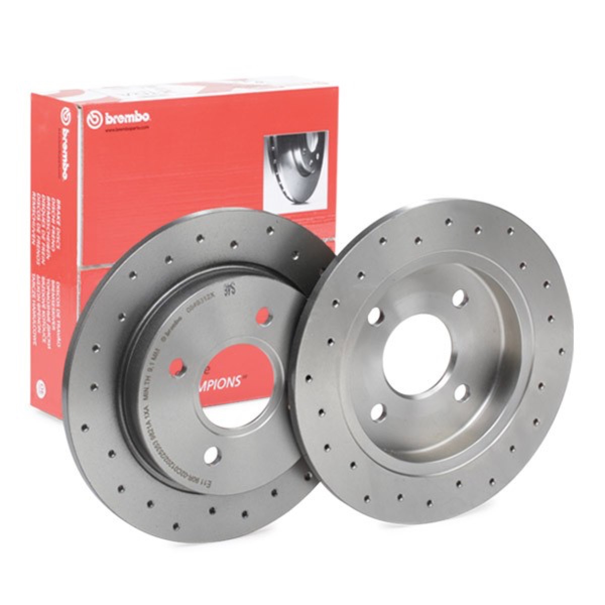 Brembo Xtra 08.4931.2X Brake Disc — 253mm