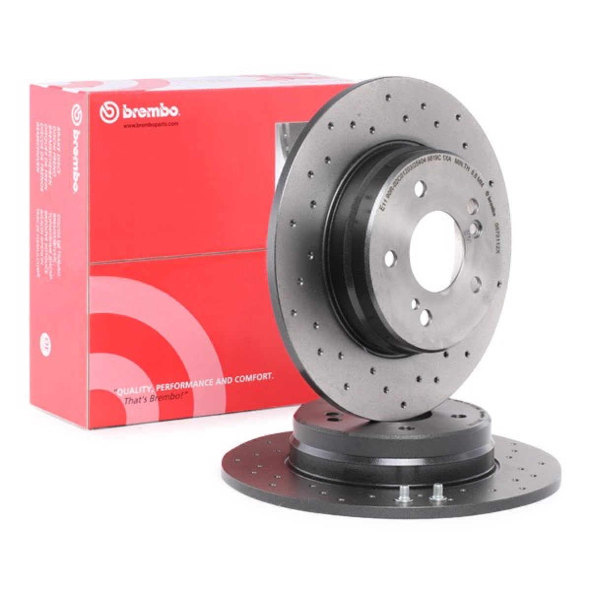 Brembo Xtra 08.7211.2X Brake Disc — Rear 290mm
