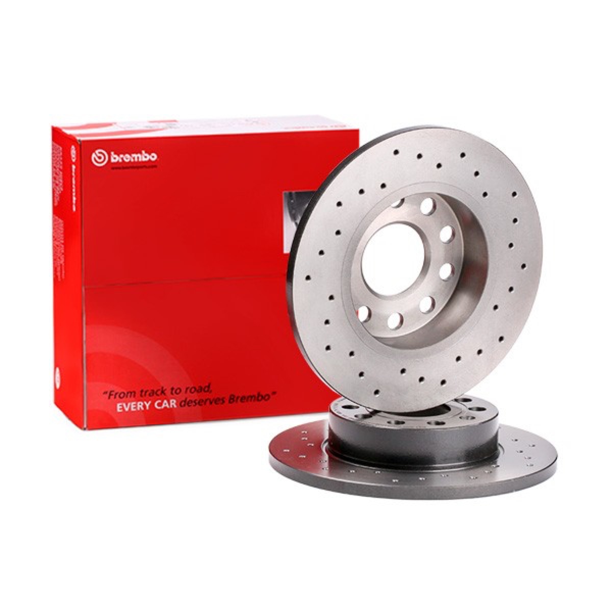 Brembo Xtra 08.9488.1X Brake Disc — Rear 256mm