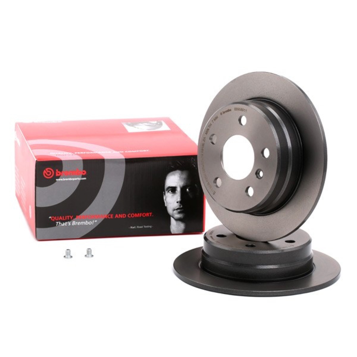 Brembo Prime 08.9580.11 Brake Disc — Rear 258mm