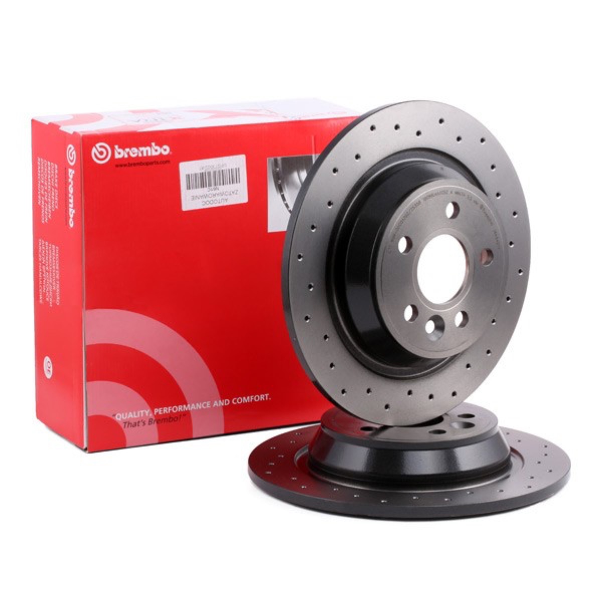 Brembo Xtra 08.A540.1X Brake Disc — Rear 302mm