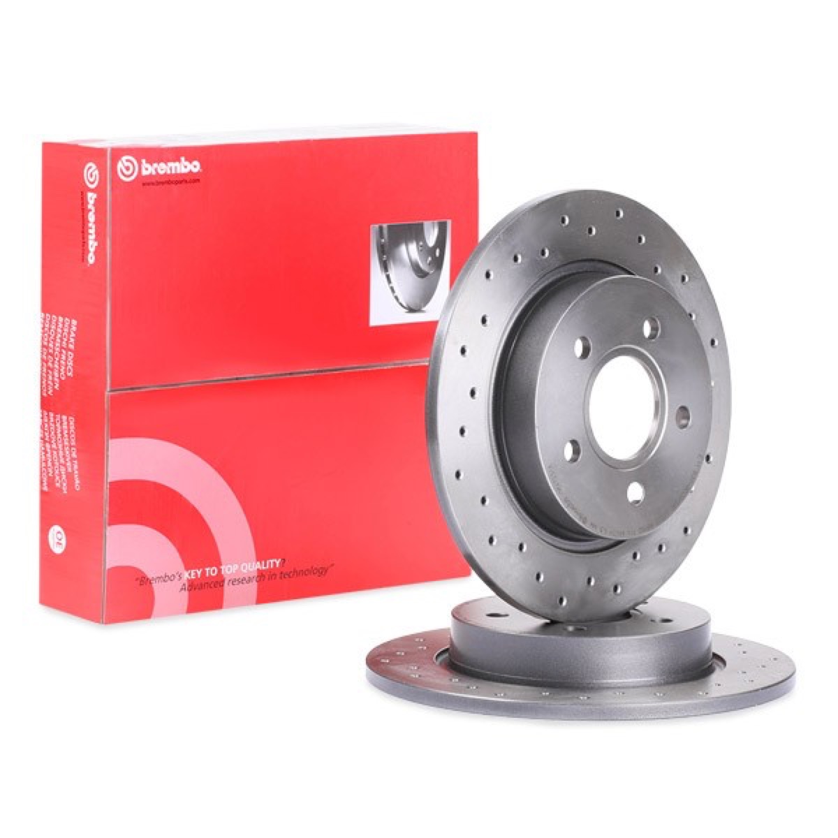 Brembo Xtra 08.A725.1X Brake Disc — Rear 271mm