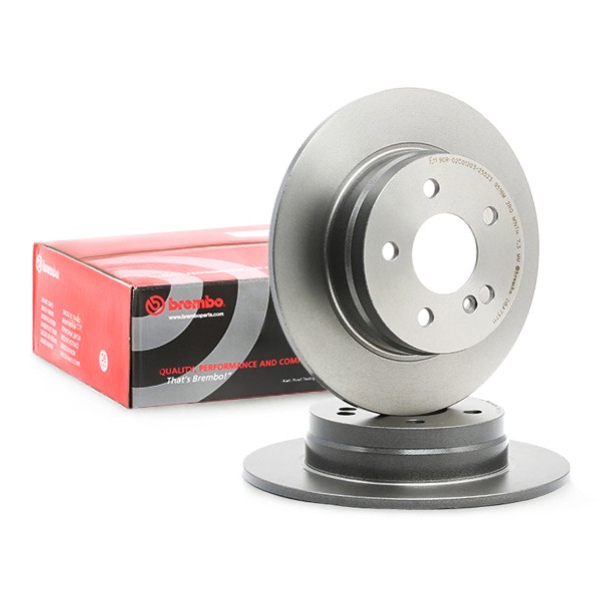 Brembo Prime 08.A737.11 Brake Disc — Rear 278mm