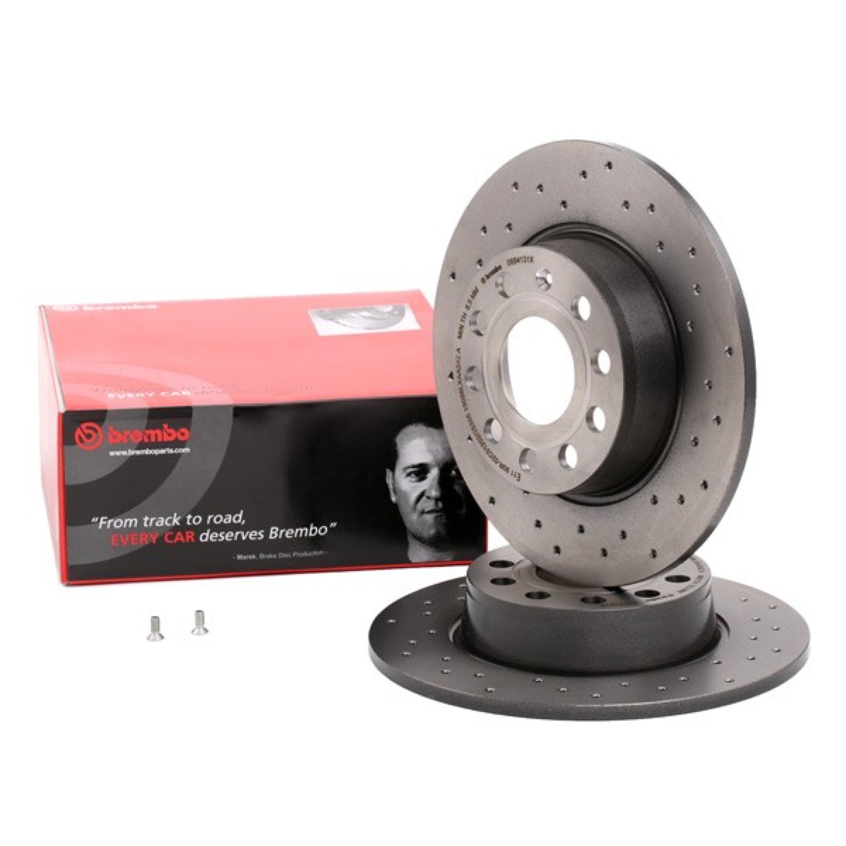 Brembo Xtra 08.B413.1X Brake Disc — Rear 272mm