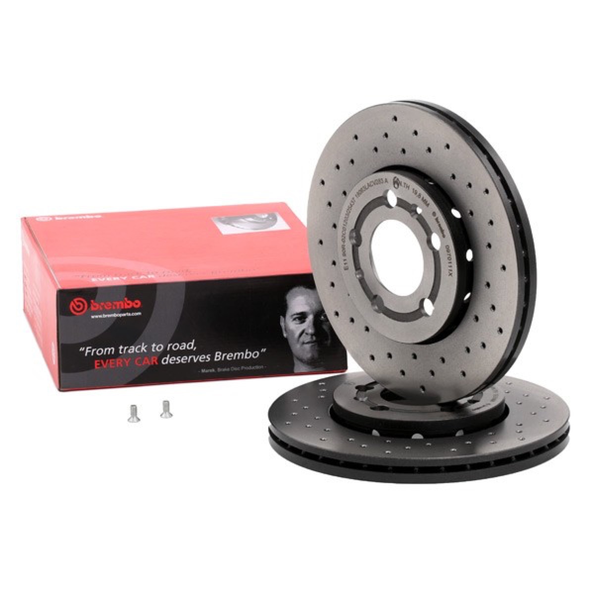 Brembo Xtra 09.7011.1X Brake Disc — Front 256mm