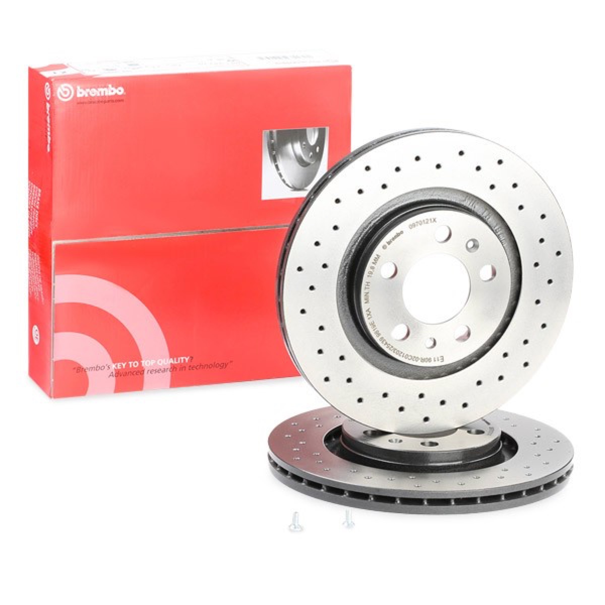 Brembo Xtra 09.7012.1X Brake Disc — Front 280mm