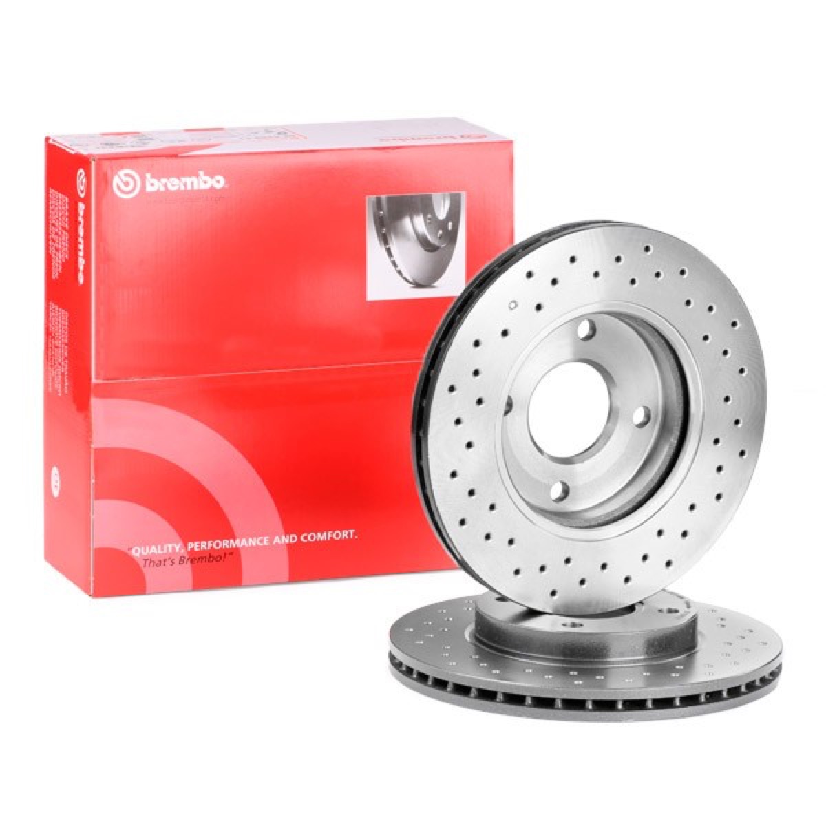 Brembo Xtra 09.7806.1X Brake Disc — 258mm