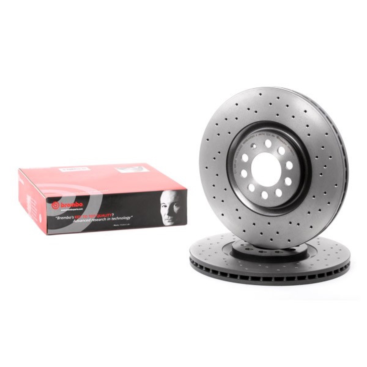 Brembo Xtra 09.7880.1X Brake Disc — Front 312mm