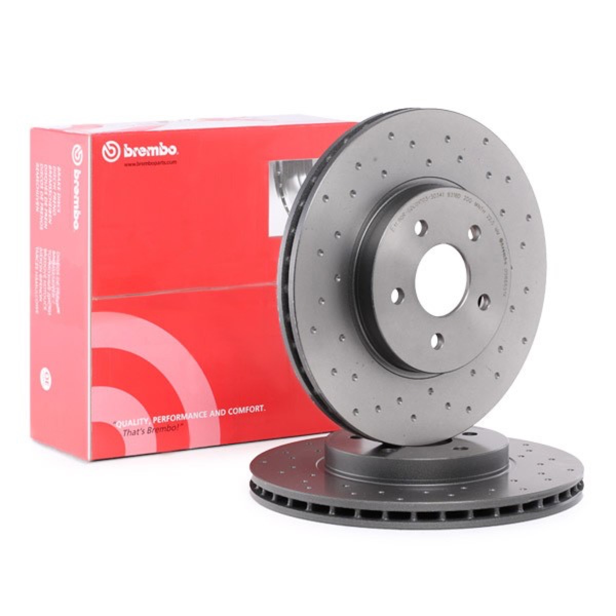 Brembo Xtra 09.8665.1X Brake Disc — 300mm