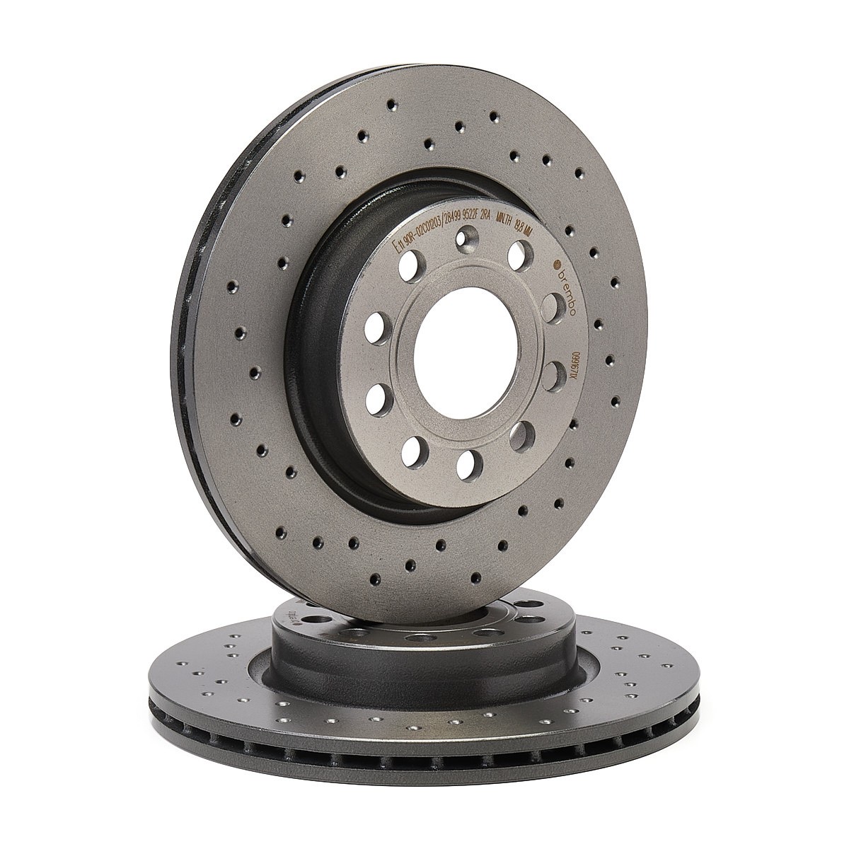 Brembo Xtra 09.9167.1X Brake Disc — Front 280mm