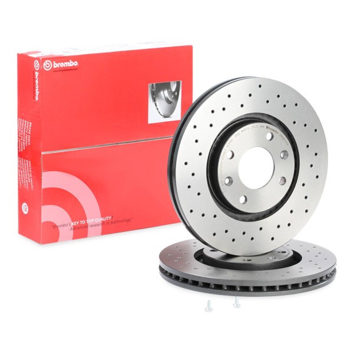 Brembo Xtra 09.9619.1X Brake Disc — Front 283mm