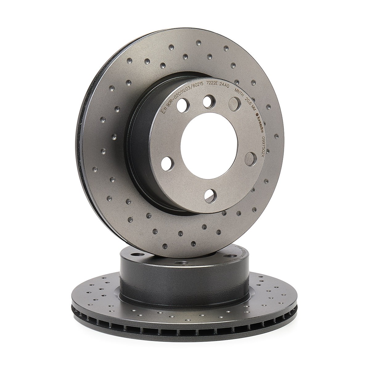 Brembo Xtra 09.9750.2X Brake Disc — Front 284mm
