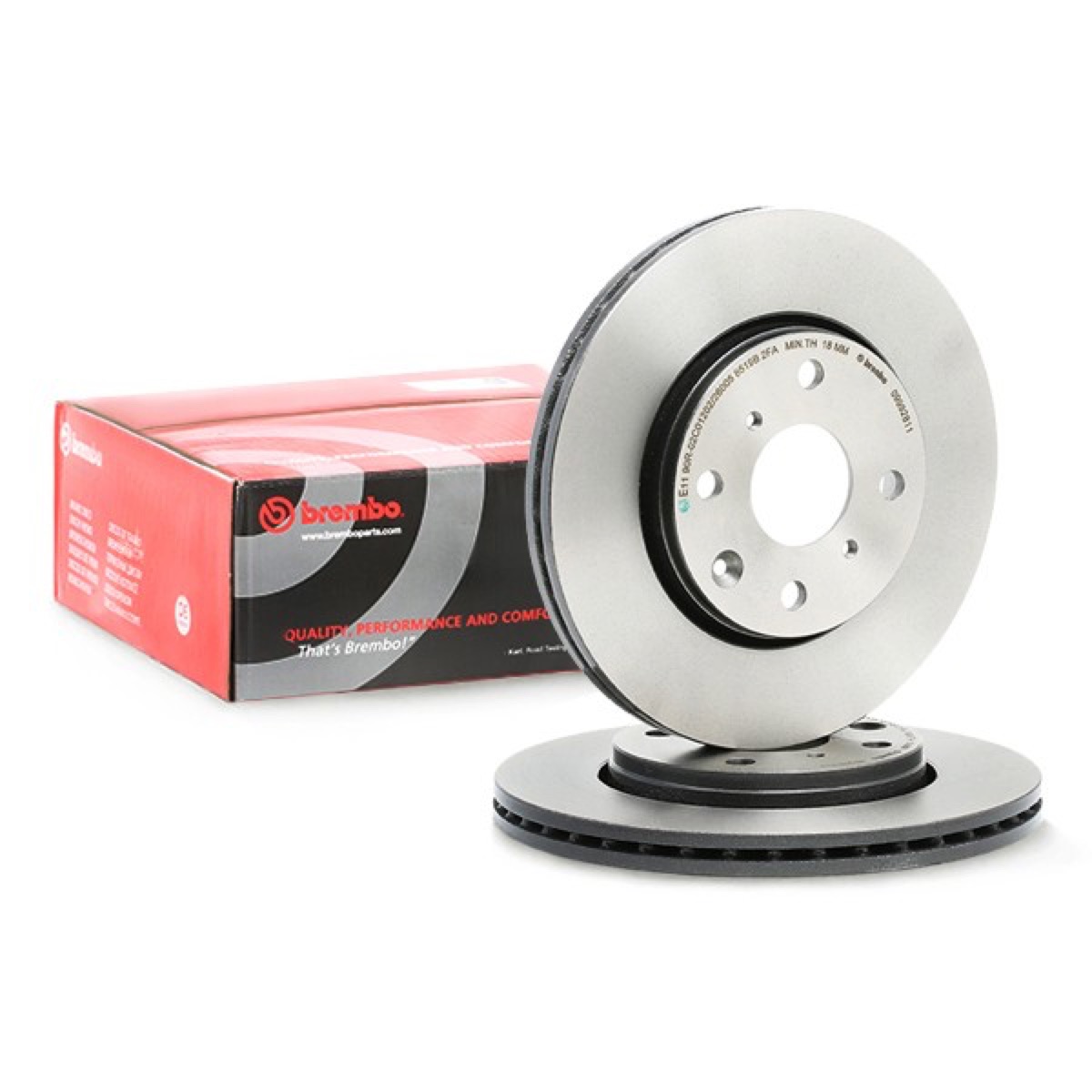 Brembo Prime 09.9928.11 Brake Disc — Front 247mm