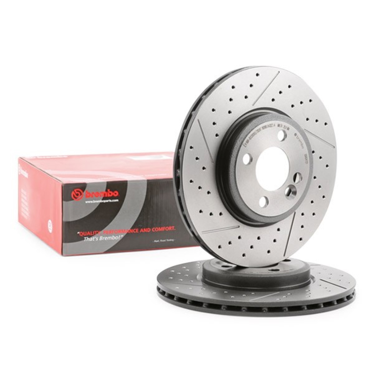 Brembo Prime 09.A047.21 Brake Disc — Front 294mm