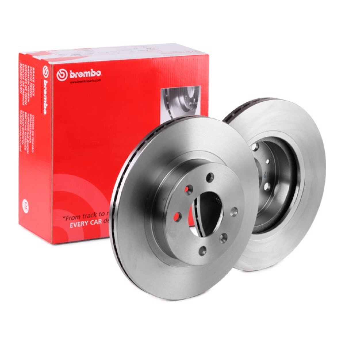 Brembo Prime 09.A867.10 Brake Disc — Front 252mm