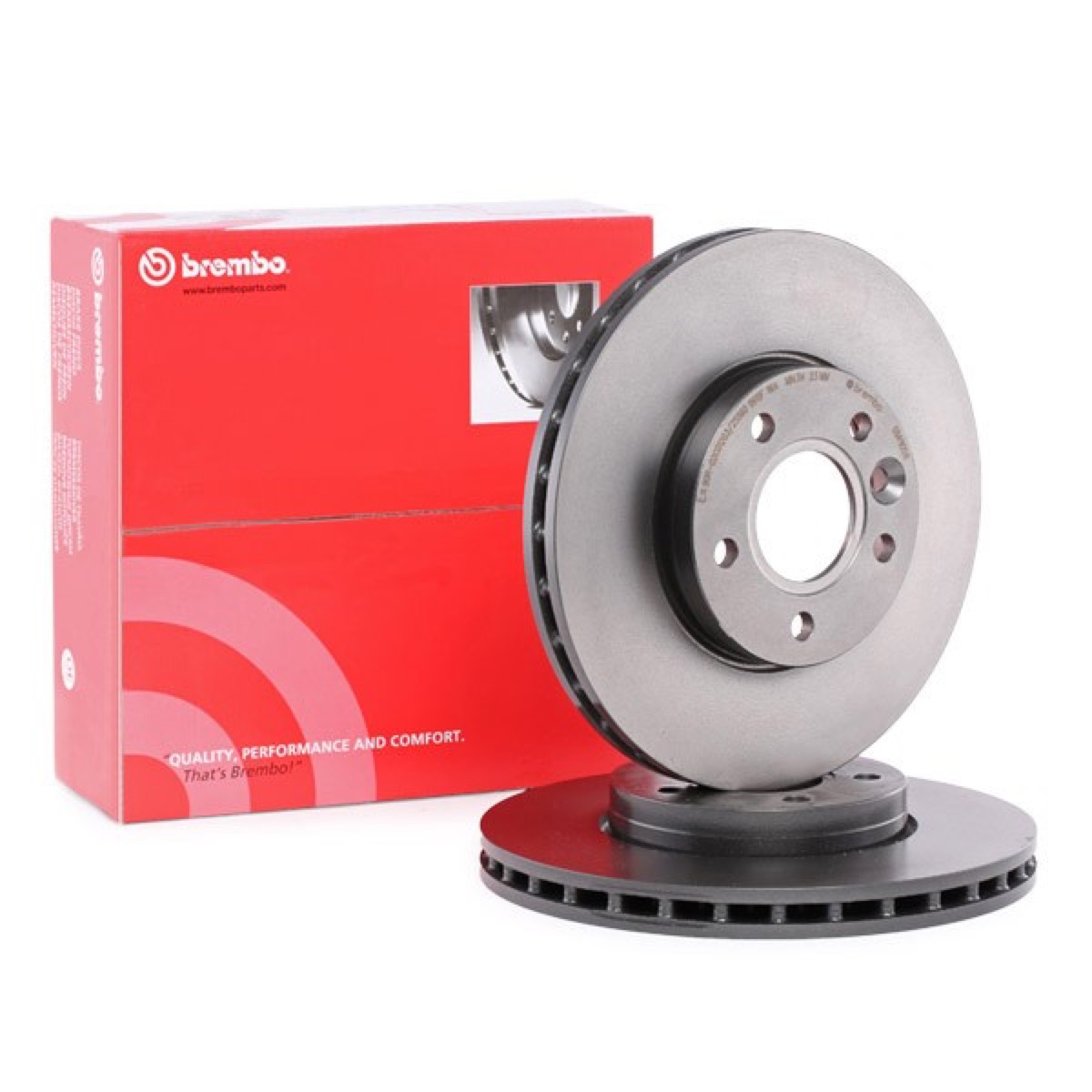 Brembo Prime 09.A905.11 Brake Disc — Front 278mm