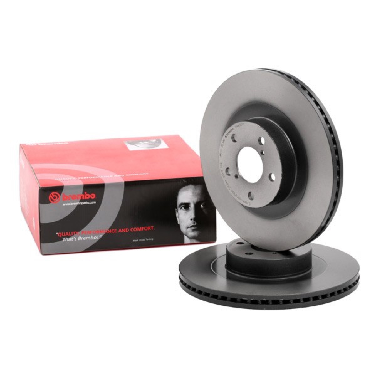 Brembo Prime 09.A921.11 Brake Disc — Front 293mm