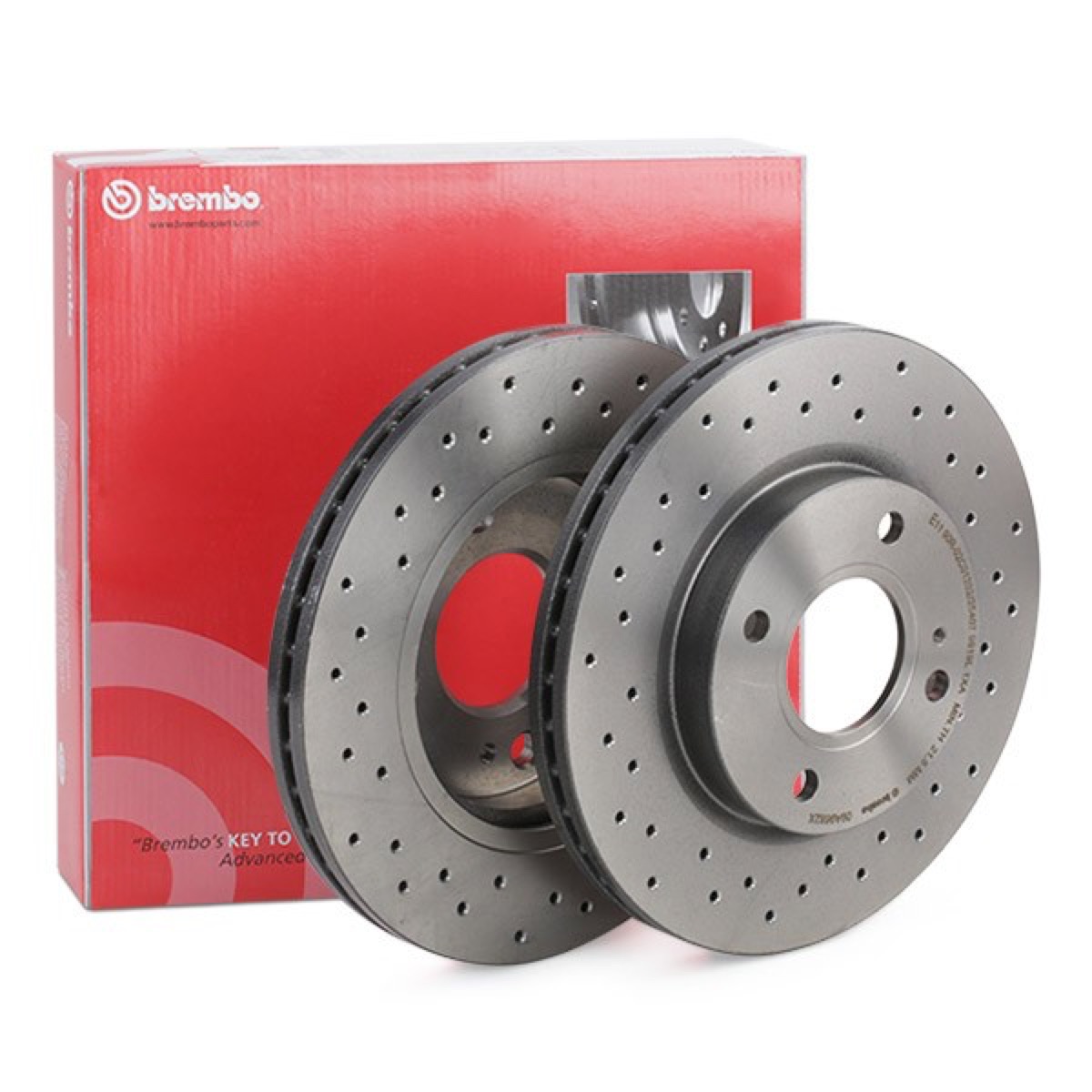 Brembo Xtra 09.A968.2X Brake Disc — Front 258mm
