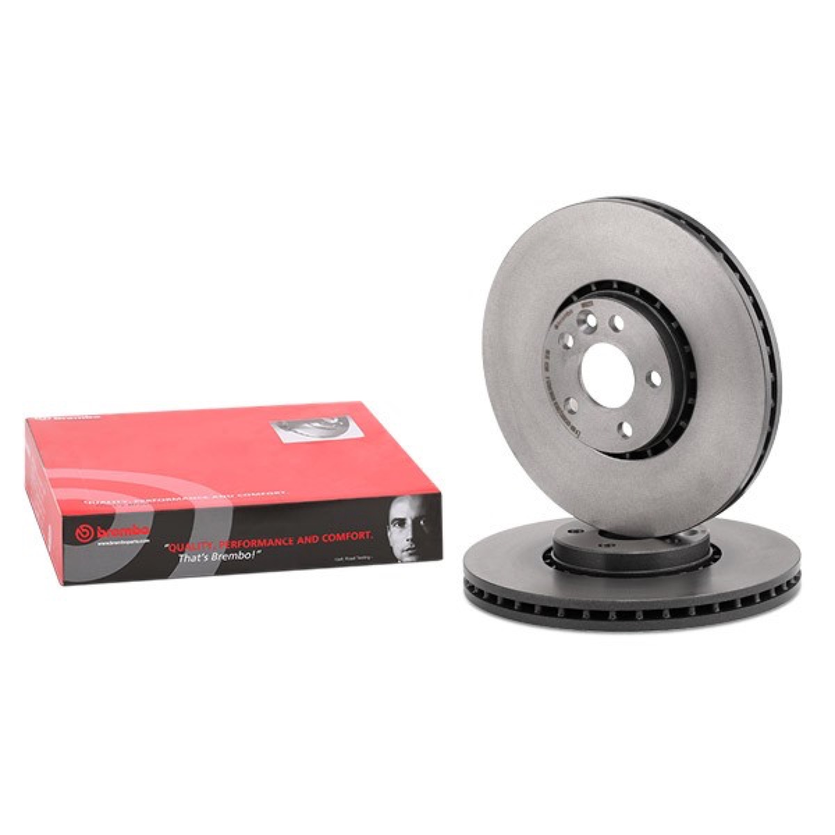 Brembo Prime 09.B025.11 Brake Disc — Front 328mm