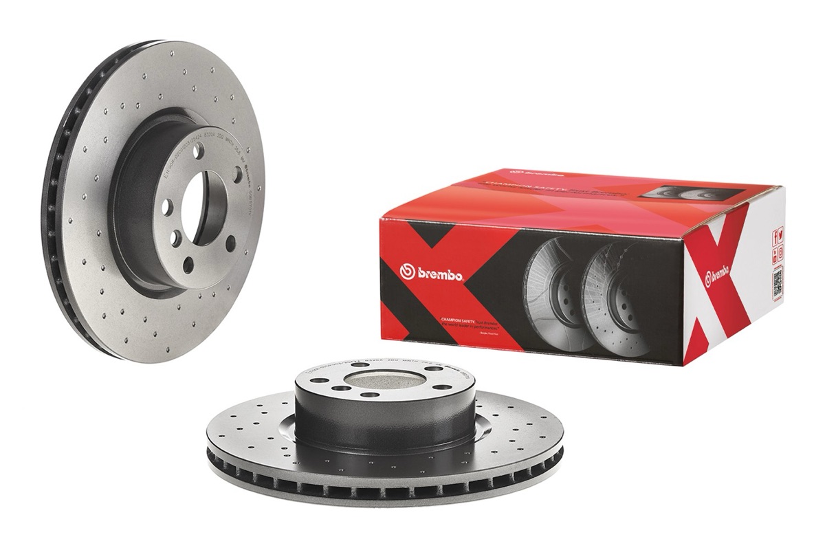 Brembo Xtra 09.B570.1X Brake Disc — Front 328mm
