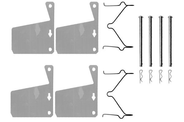 Bosch 1 987 474 071 Brake Pad Fitting Kit