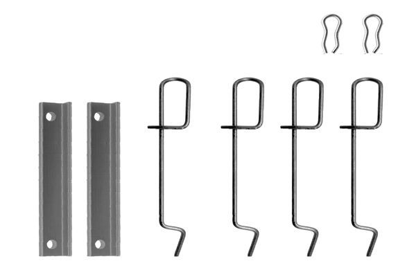 Bosch 1 987 474 078 Brake Pad Fitting Kit