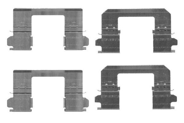 Bosch 1 987 474 461 Brake Pad Fitting Kit