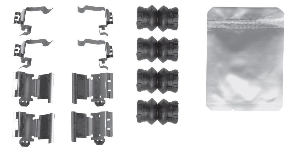 Bosch 1 987 474 751 Brake Pad Fitting Kit