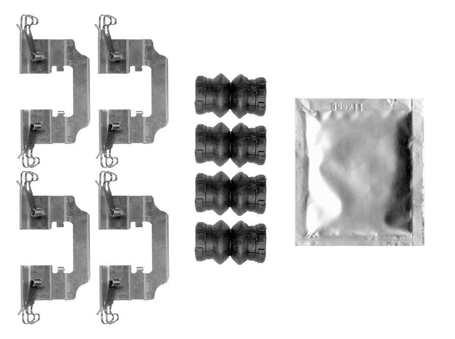 Bosch 1 987 474 768 Brake Pad Fitting Kit