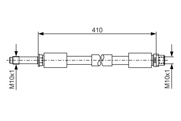Bosch 1 987 481 020 Brake Hose
