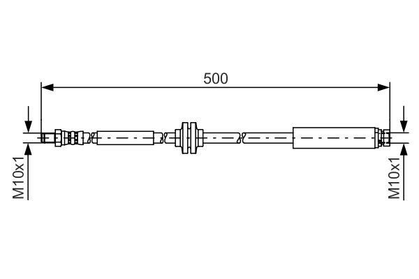 Bosch 1 987 481 452 Brake Hose