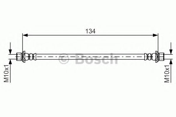 Bosch 1 987 481 637 Brake Hose