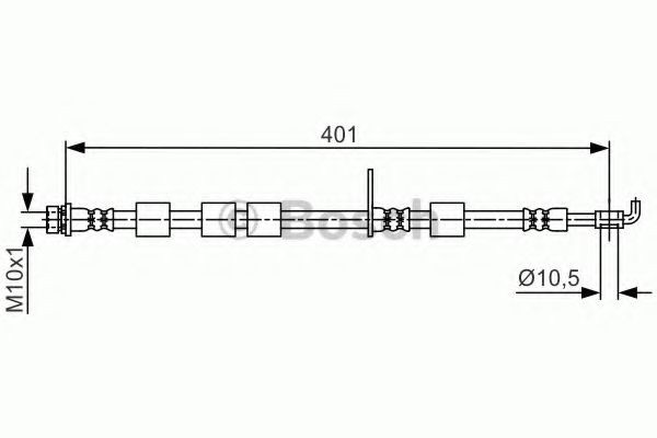 Bosch 1 987 481 701 Brake Hose