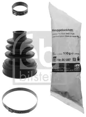Febi Bilstein 100206 CV Boot Kit, Drive Shaft, Transmission Sided