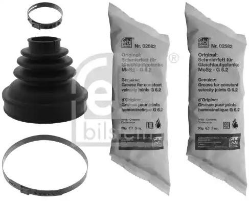 Febi Bilstein 100209 CV Boot Kit, Drive Shaft, Transmission Sided