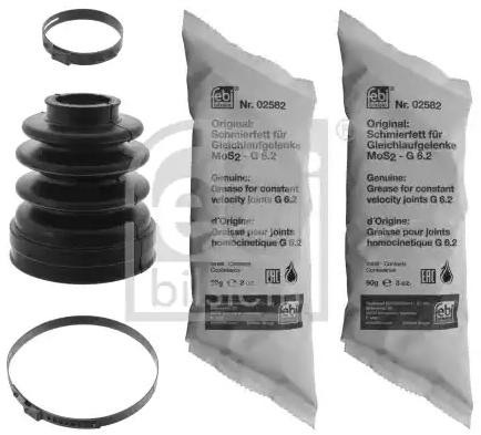 Febi Bilstein 100344 CV Boot Kit, Drive Shaft, Transmission Sided