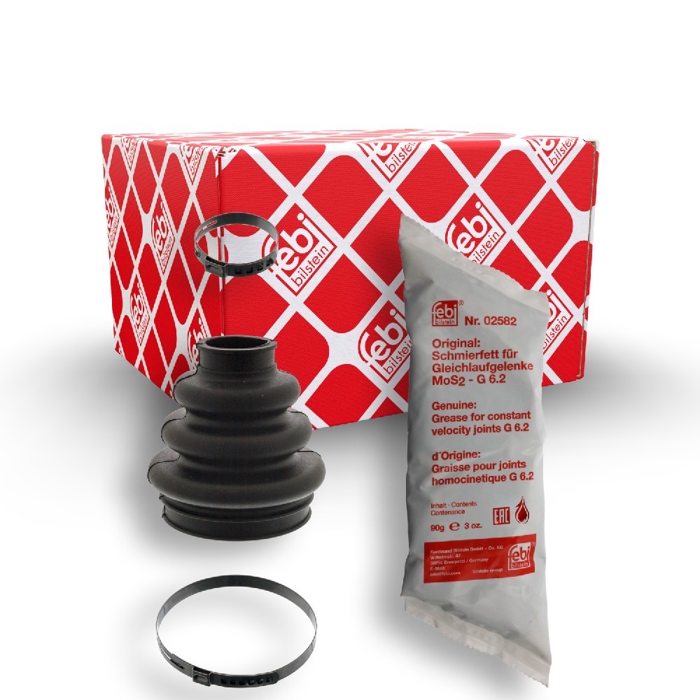 Febi Bilstein 100445 CV Boot Kit, Drive Shaft, Transmission Sided