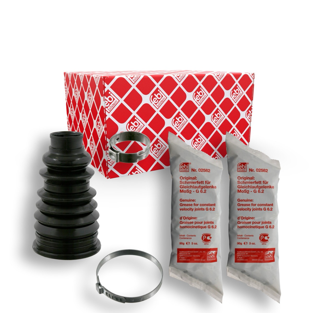 Febi Bilstein 10381 CV Boot Kit, Drive Shaft